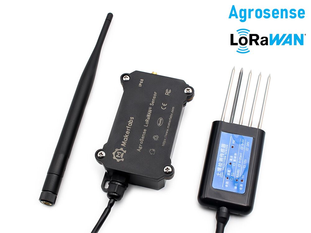 AgroSense Senzor sol LoRaWAN (umiditate, temperatura, pH si EC)