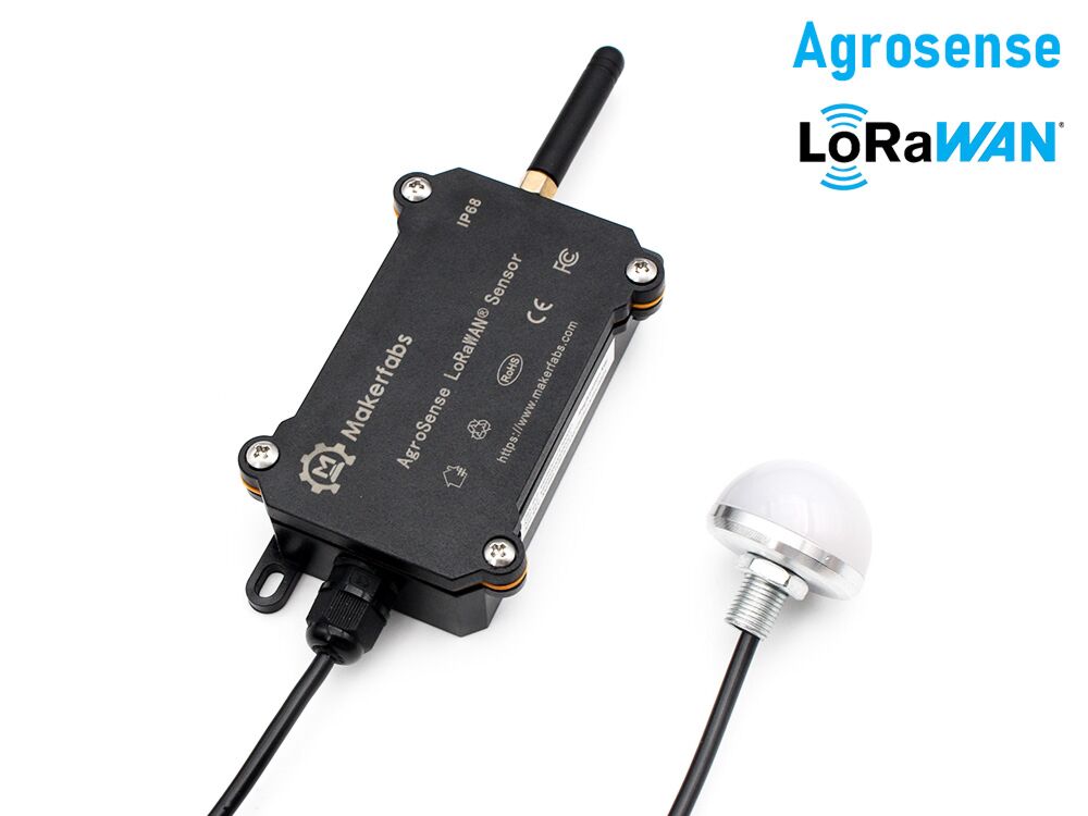 Senzor de intensitate luminoasă LoRaWAN® (BH1750) – IP68, monitorizare lumină