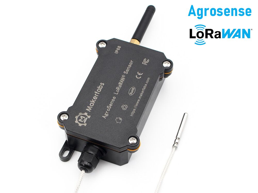 Senzor industrial de temperatură LoRaWAN® (PT1000) – temperaturi înalte, IP68