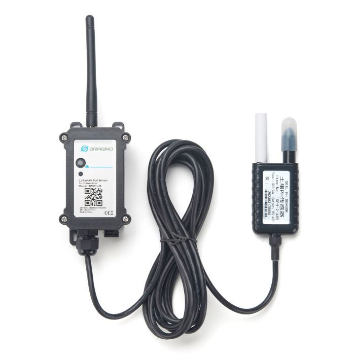 Senzor pH Sol LoRaWAN® Dragino SPH01-LB/LS – pH + Temperatură Sol, IP68