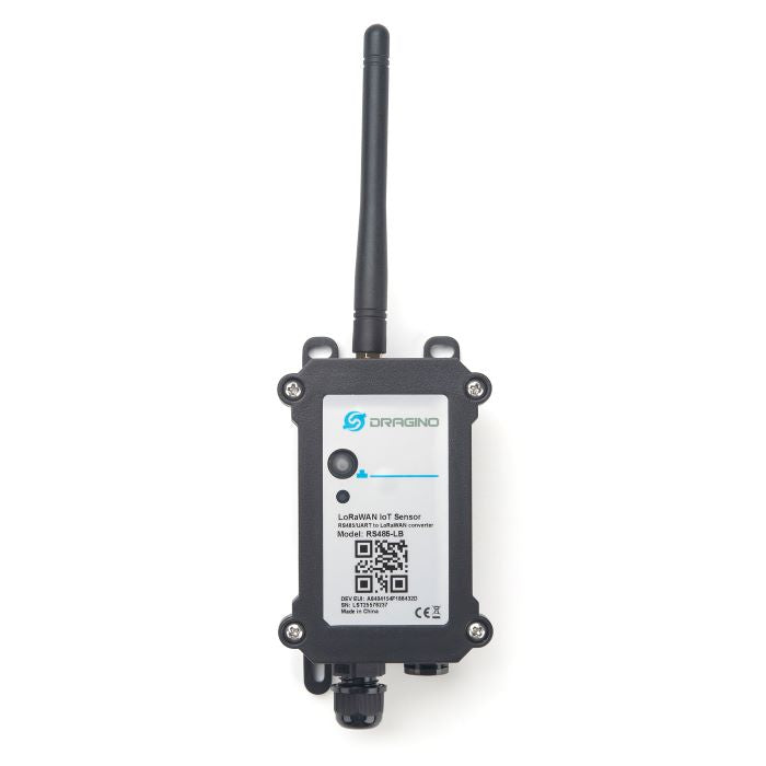 Dragino RS485W-LB-EU868-12 Waterproof RS485/UART to LoRaWAN Converter with Additional 12V Output