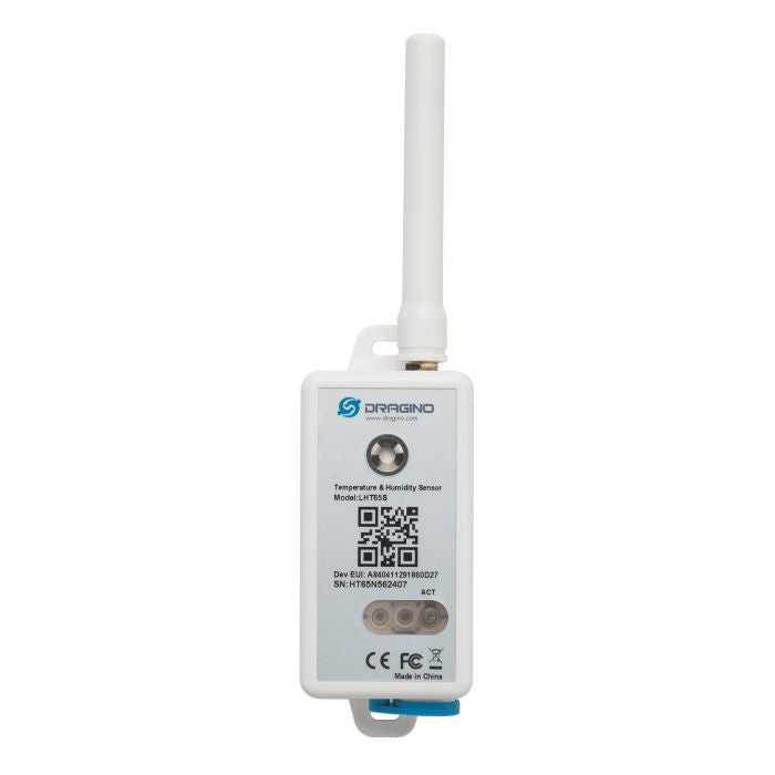 Dragino LHT65S-EU868 LoRaWAN temperatura si umiditate senzor with External Antenna
