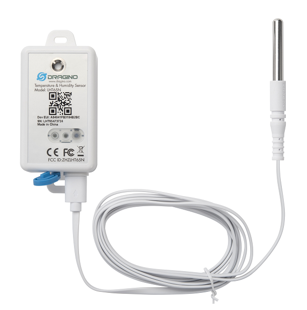 Dragino LHT65N-EU868-E3 LoRaWAN temperatura si umiditate senzor with External Temperature Probe