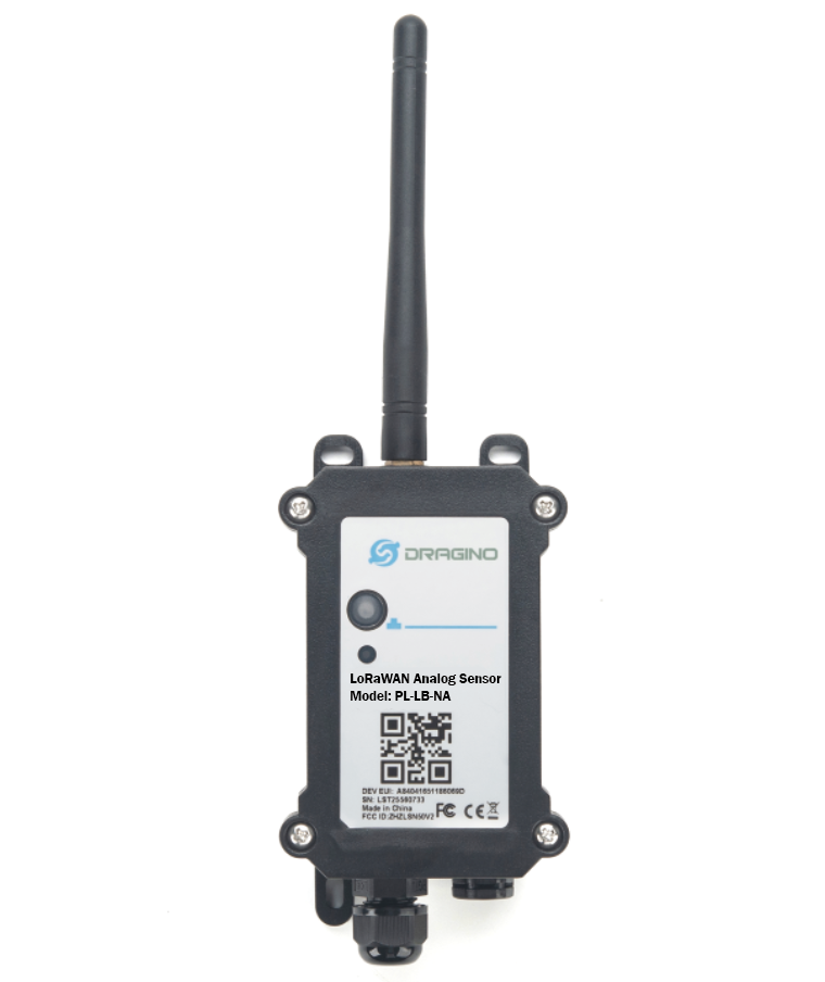 Dragino PS-LB-NA-EU868-M20 LoRaWAN Analog senzor (M20 hole version)