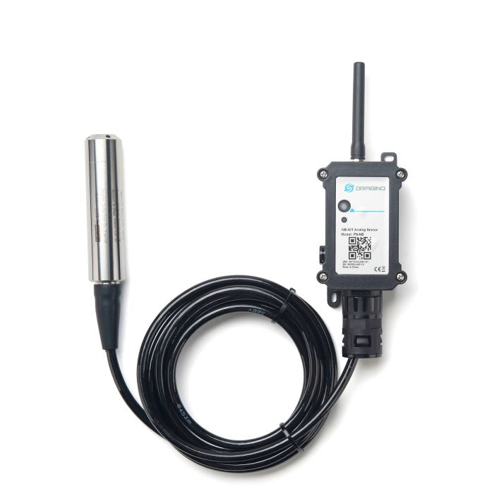 Dragino PS-NB-I20-GE NB-IoT analog senzor with submersible probe (20 m cable)