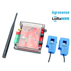 AgroSense 2 Channel Monitor curent AC non-invaziv LoRaWAN Class C